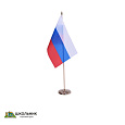 Флажок РФ 12х18 см, шелк