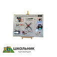 Стенд-планшет «Электроника, автоматика и оборудование БПЛА мультироторного типа»