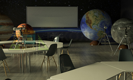 Готовый комплект для кабинета АСТРОНОМИИ по ПРИКАЗУ №838