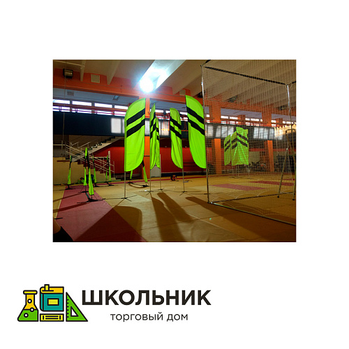 Трасса для гонок дронов с системой автоматической фиксации полётов Quadro Race
